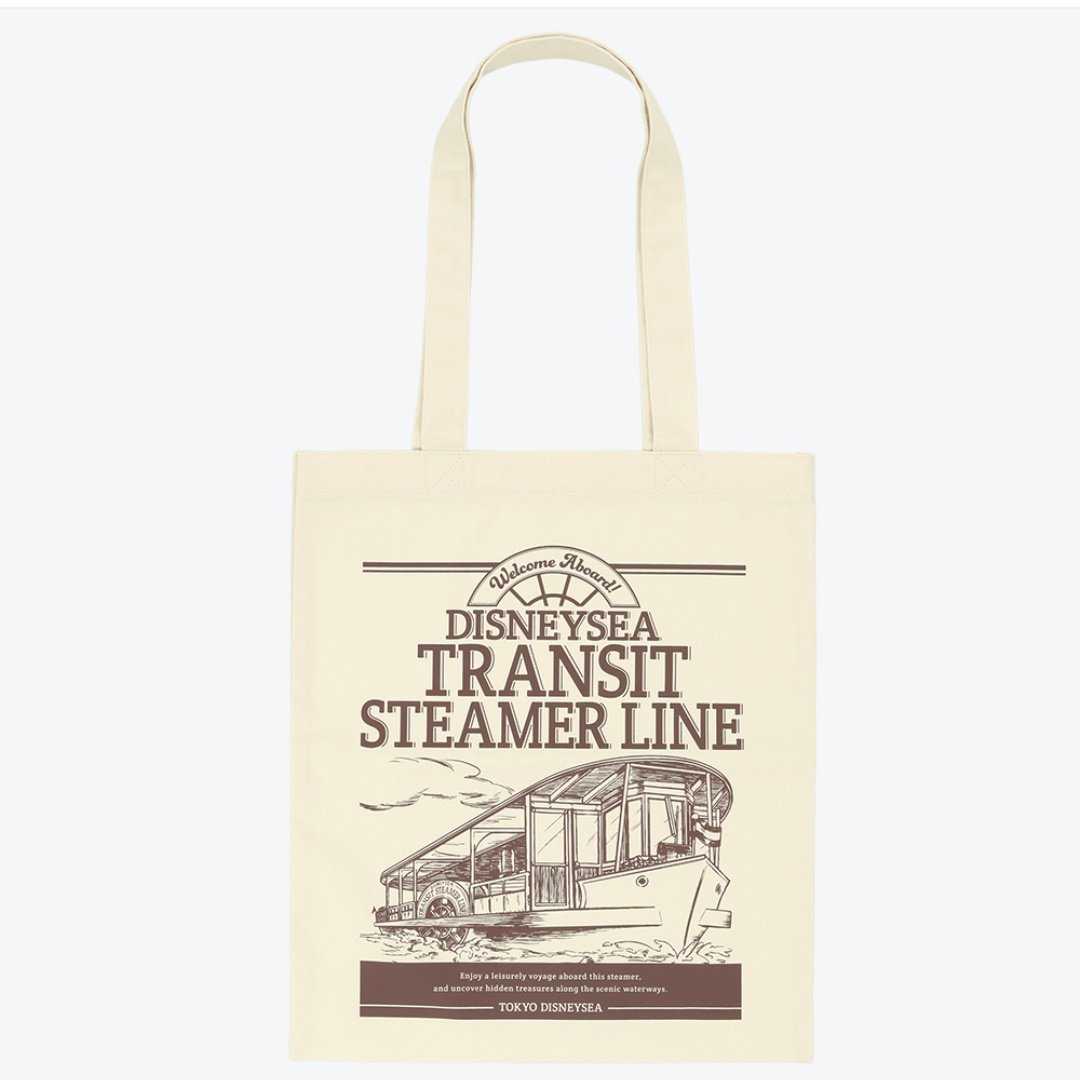 Tokyo Disney Resort - Disneysea - Transit Steamer Line - Tote Bag