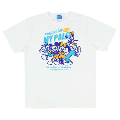 Tokyo Disney Resort - My Pals - Unisex Tshirt - Blue x Yellow