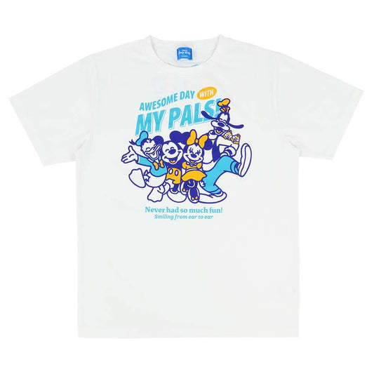 Tokyo Disney Resort - My Pals - Unisex Tshirt - Blue x Yellow