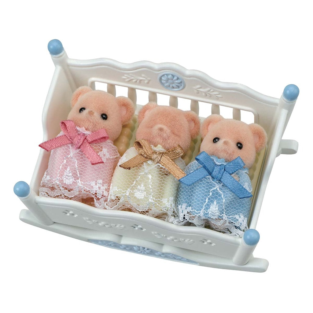 (AUGUST PREORDER) Japan Limited - Sylvanian Families - Biscuit Bear Triplets Healthy Set