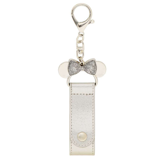 Tokyo Disney Resort - Silver - Minnie Ears Holder Keychain