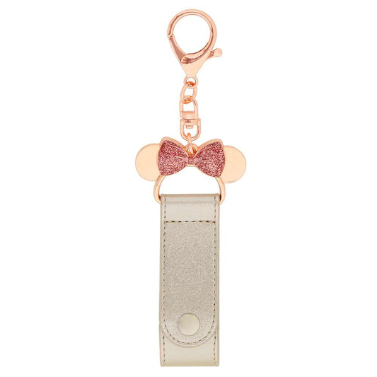 Tokyo Disney Resort - Rose Gold - Minnie Ears Holder Keychain