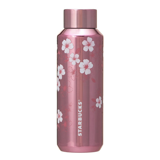 Starbucks Japan - Sakura 2026 - Metallic Pink - Stainless Steel Bottle - 473ml