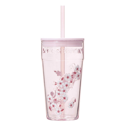 Starbucks Japan - Sakura 2026 - Pink Glass Tumbler - 473ml
