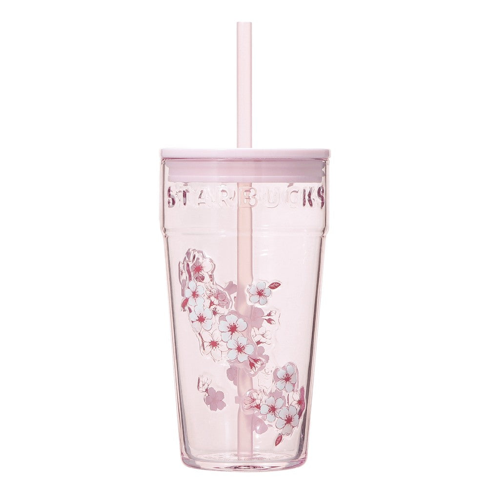 Starbucks Japan - Sakura 2026 - Pink Glass Tumbler - 473ml