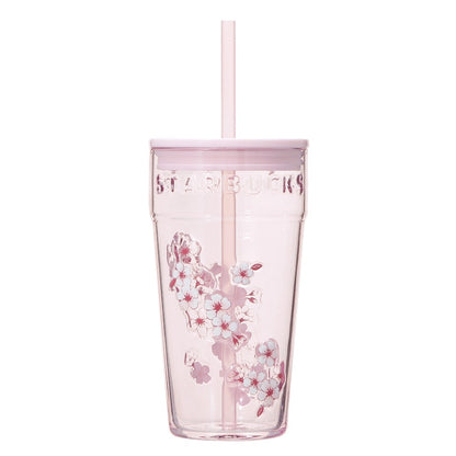 Starbucks Japan - Sakura 2026 - Pink Glass Tumbler - 473ml