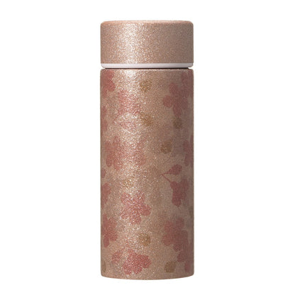 Starbucks Japan - Sakura 2026 - Stainless Steel Bottle - Glitter Pink Beige 355ml