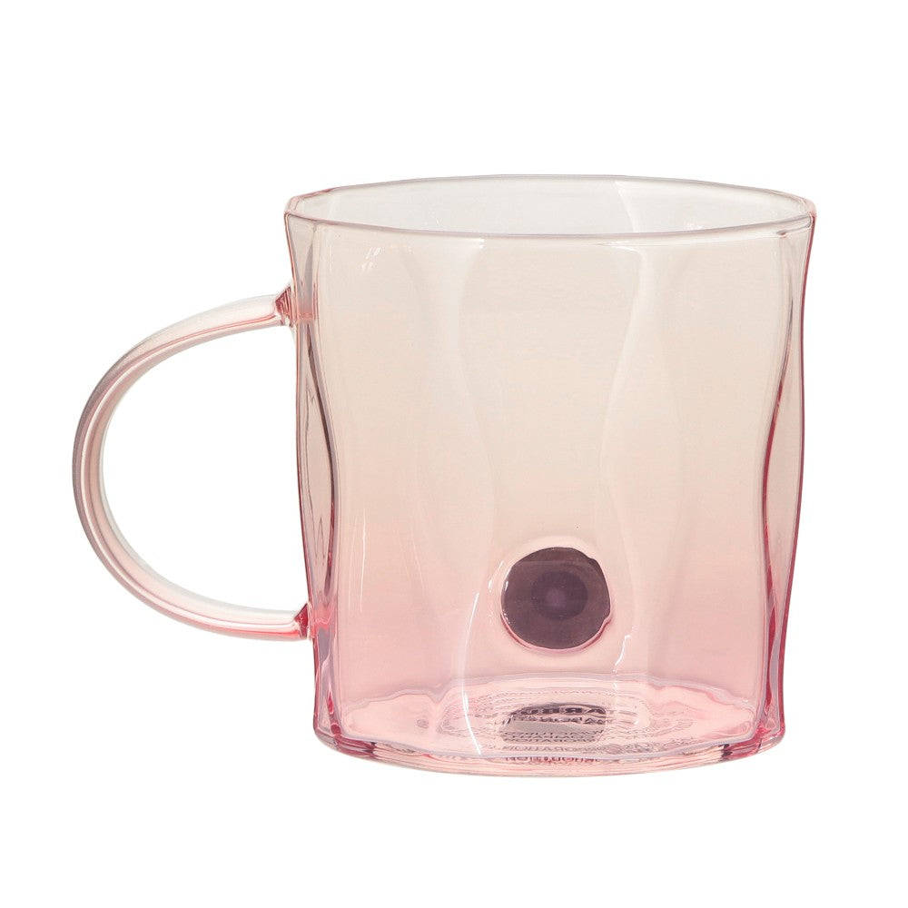 Starbucks Japan - Sakura 2026 - Heat-Resistant - Gradient Pink Glass Mug - 355ml