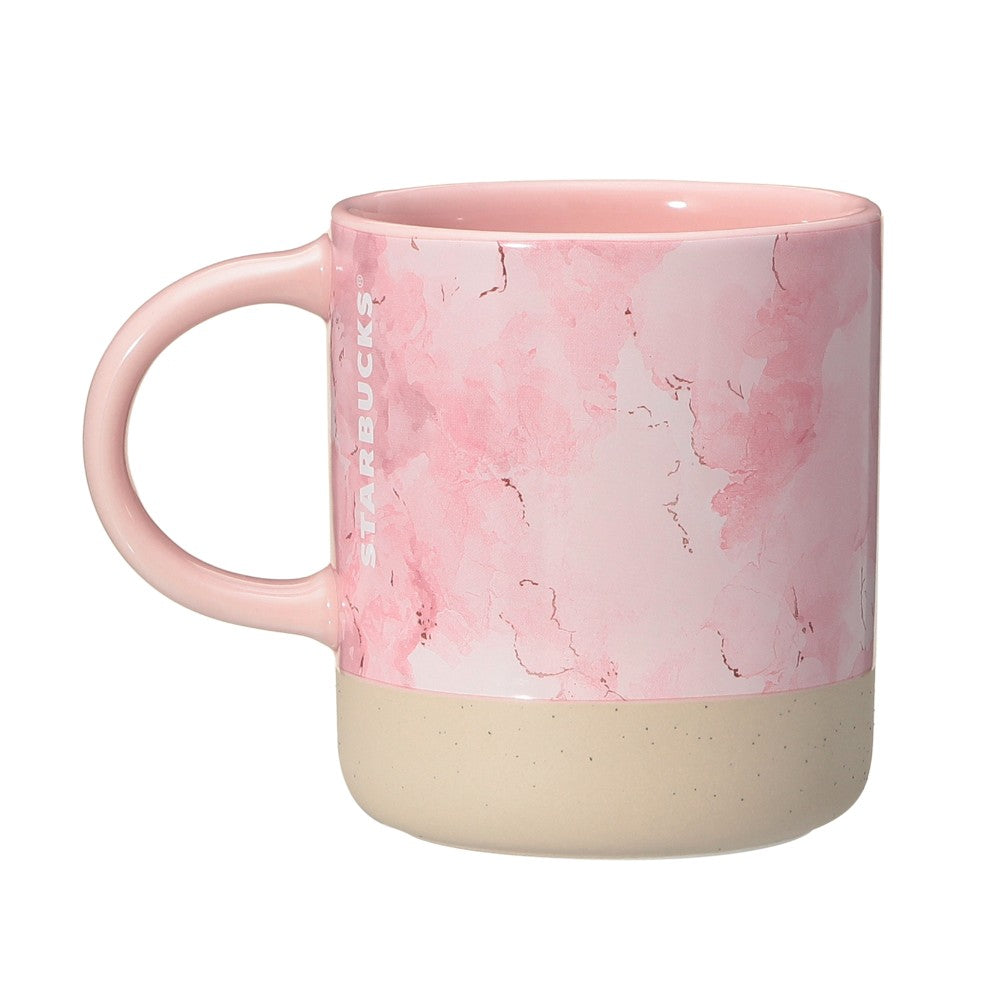 Starbucks Japan - Sakura 2026 - Pink Marble Mug - 355ml