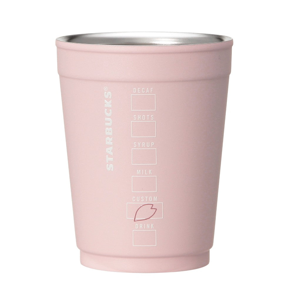 sunsetclimax sakura cup 未使用 Starbucks Japan - Sakura 2026 - 2-Way Stainless Steel Cup / Holder