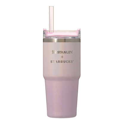 Starbucks Japan - Sakura 2026 - Stanley - Holographic Pink - Stainless Steel Tumbler - 414ml