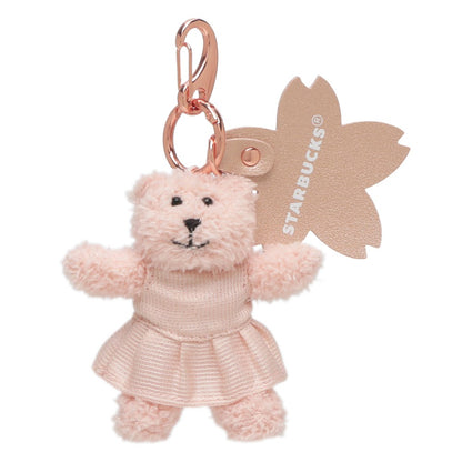Starbucks Japan - Sakura 2026 - Bearista Plush Keychain