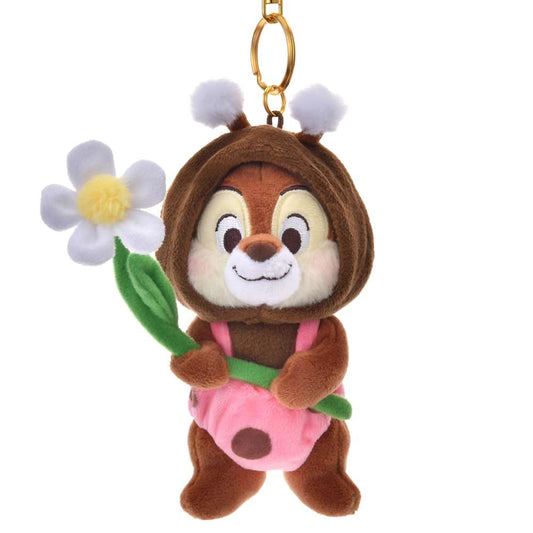 Japan Limited - Flower Garden - Chip & Dale - Chip Plush Keychain