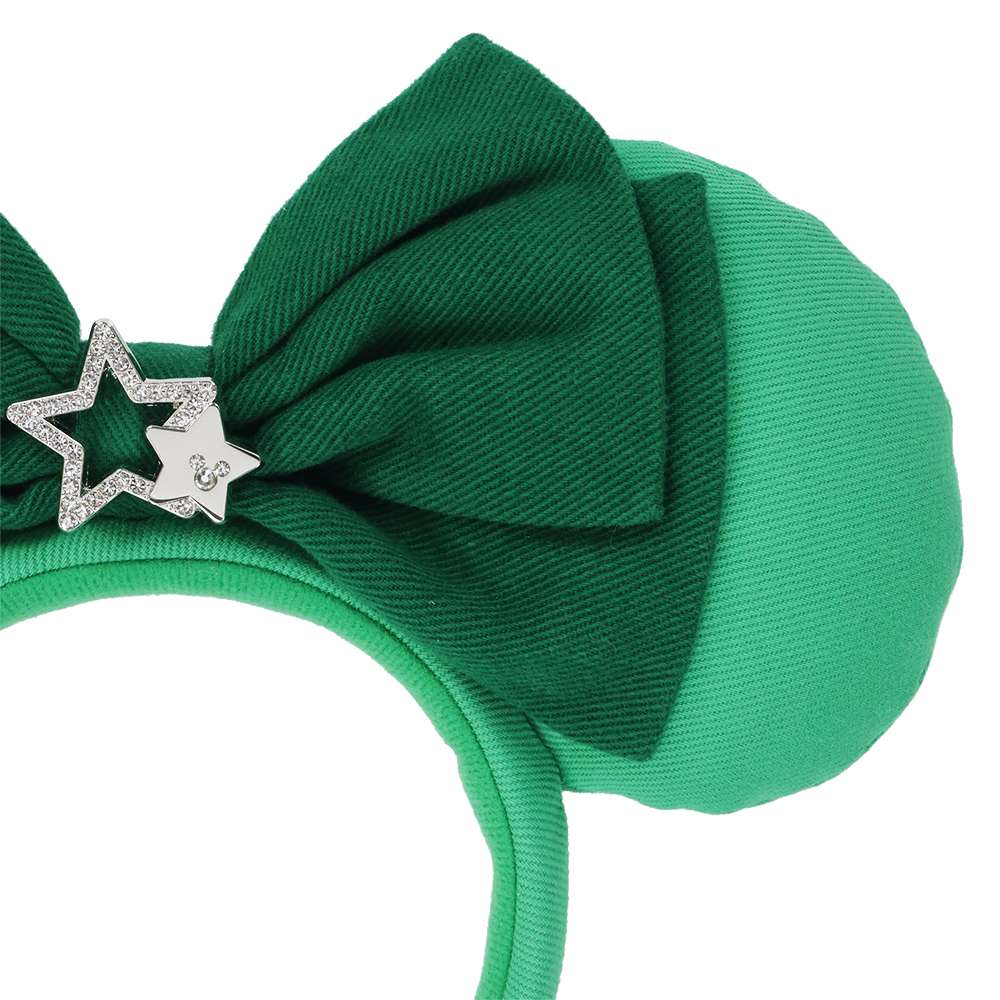 Tokyo Dinsey Resort - Green Rhinestone Minnie Ears