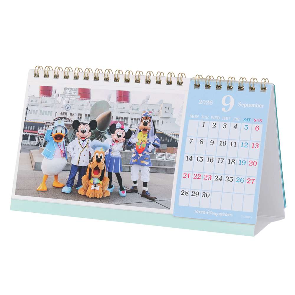 Tokyo Disney Resort - Mickey & Friends - 2026 Postcard Desk Calander