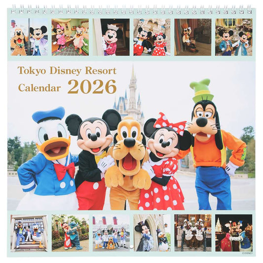 Tokyo Disney Resort - Mickey & Friends - 2026 Wall Calander