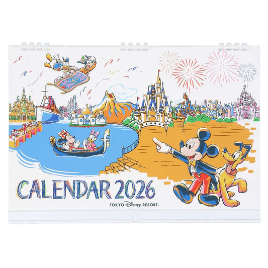 Tokyo Disney Resort - 2026 Wall Calander