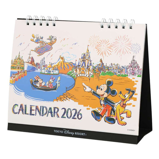 Tokyo Disney Resort - 2026 Postcard Desk Calander