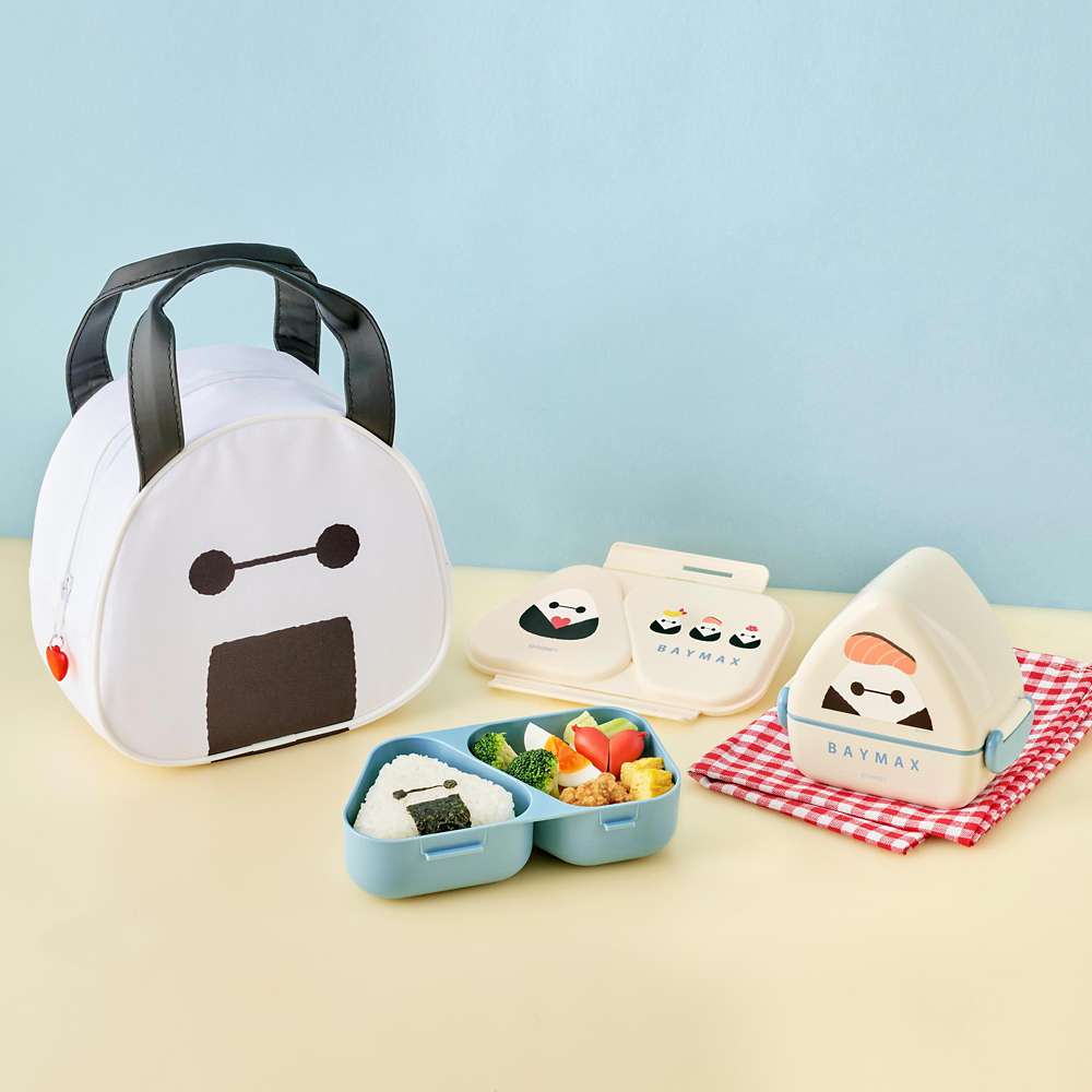 Japan Disney Store - Baymax - Onigiri / Rice Ball - Lunch Bag