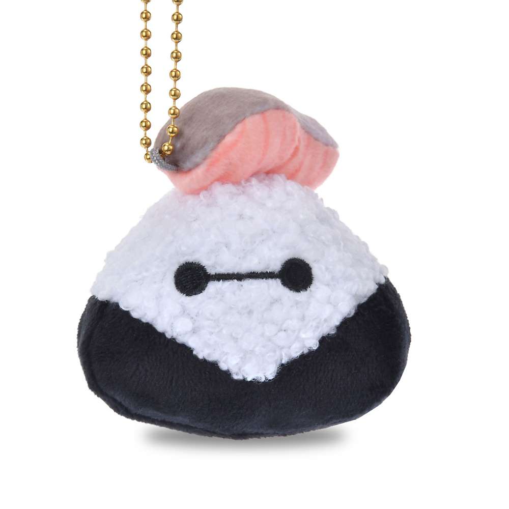 MARCH 3 PREORDER -Japan Disney Store - Baymax - Onigiri / Rice Ball - Salmon - Plush Keychain