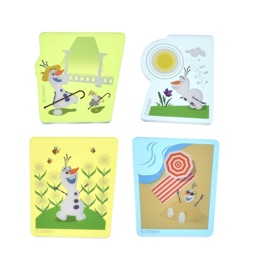 Japan Limited - Frozen - My Pal Olaf - Acrylic Sticker Set