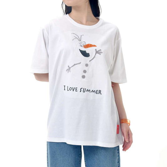 Japan Limited - Frozen - My Pal Olaf - Embroidered Short Sleeve T-Shirt