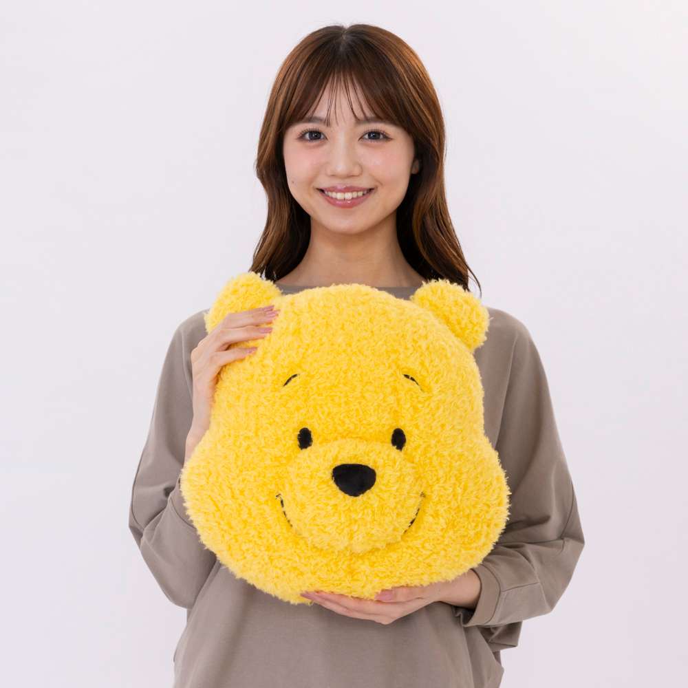 Tokyo Disney Resort - Winnie the Pooh - Plush Face Cushion
