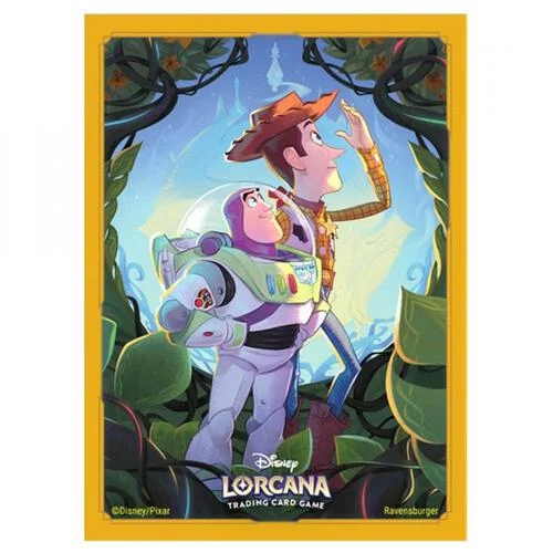 MAY 8 PREORDER - Disney Lorcana TCG Japanese Version Official Card Sleeves "Toy Story Woody & Buzz Lightyear"