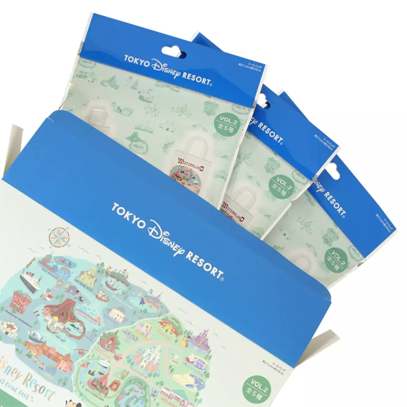 Tokyo Disney Resort - 5 Tote Bag - Blind Bag Full Set - Volume 2
