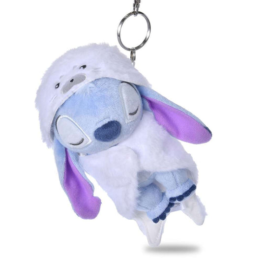 Japan Disney Store - Pajama Style - Stitch Plush Keychain