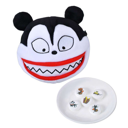 SEPT 16 PREORDER - Japan Limited - The Nightmare Before Christmas - Vampire Teddy Plush Keychain / Charm with Candy