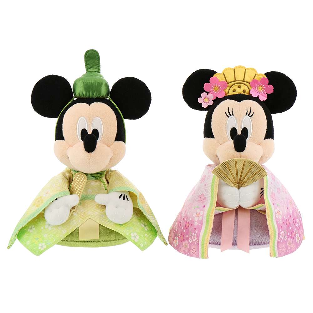 Tokyo Disney Resort - Minnie & Mickey - New Years Plush Set