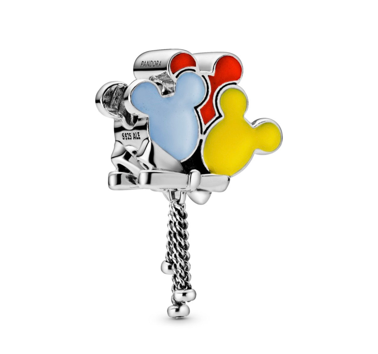 Tokyo Disney Resort - Pandora - Mickey Mouse - Charm (Red, Yellow, Blue)