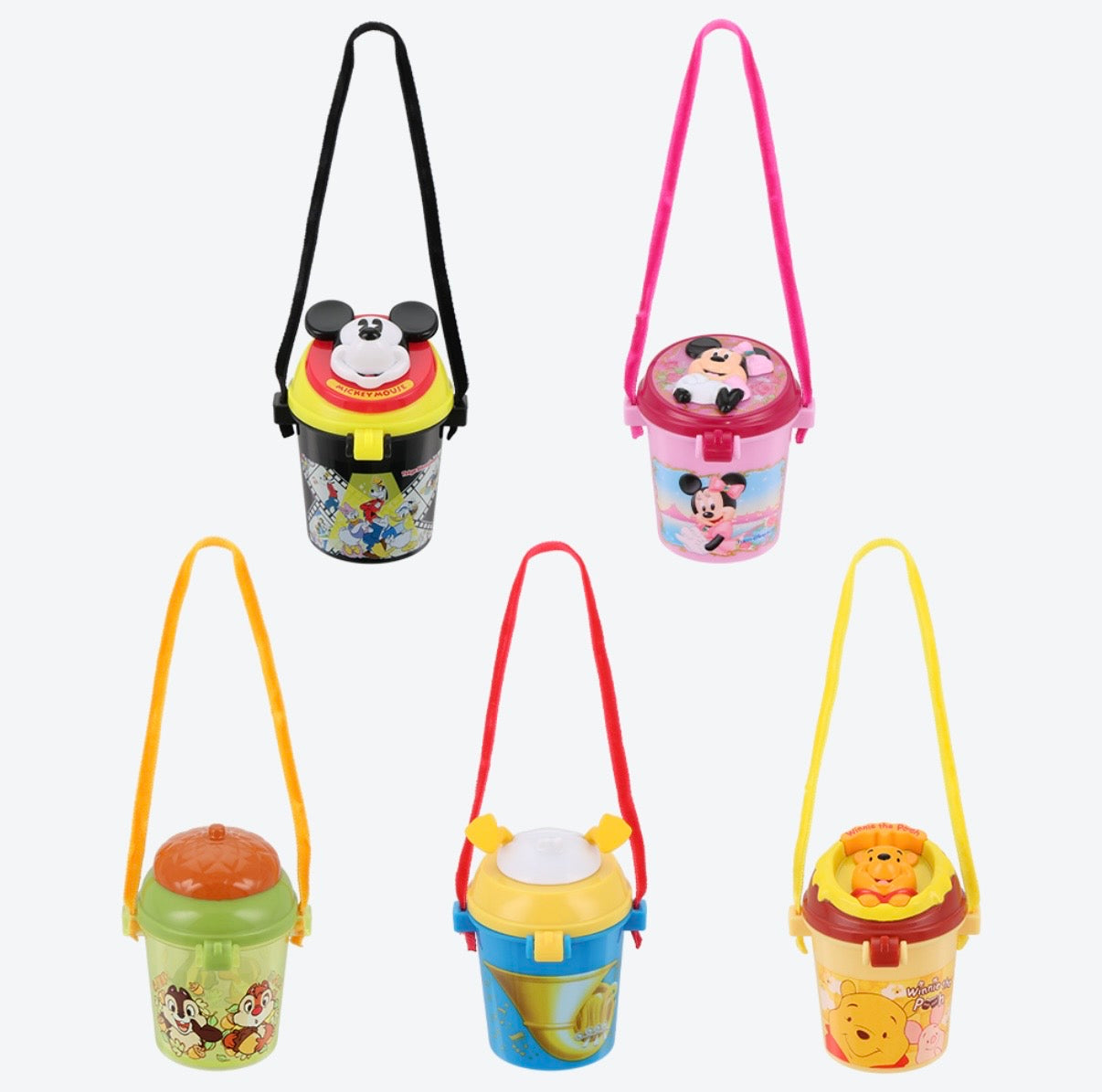 Tokyo Disney Resort - Capsule Toy Popcorn Bucket - Blind Bag / Keychain