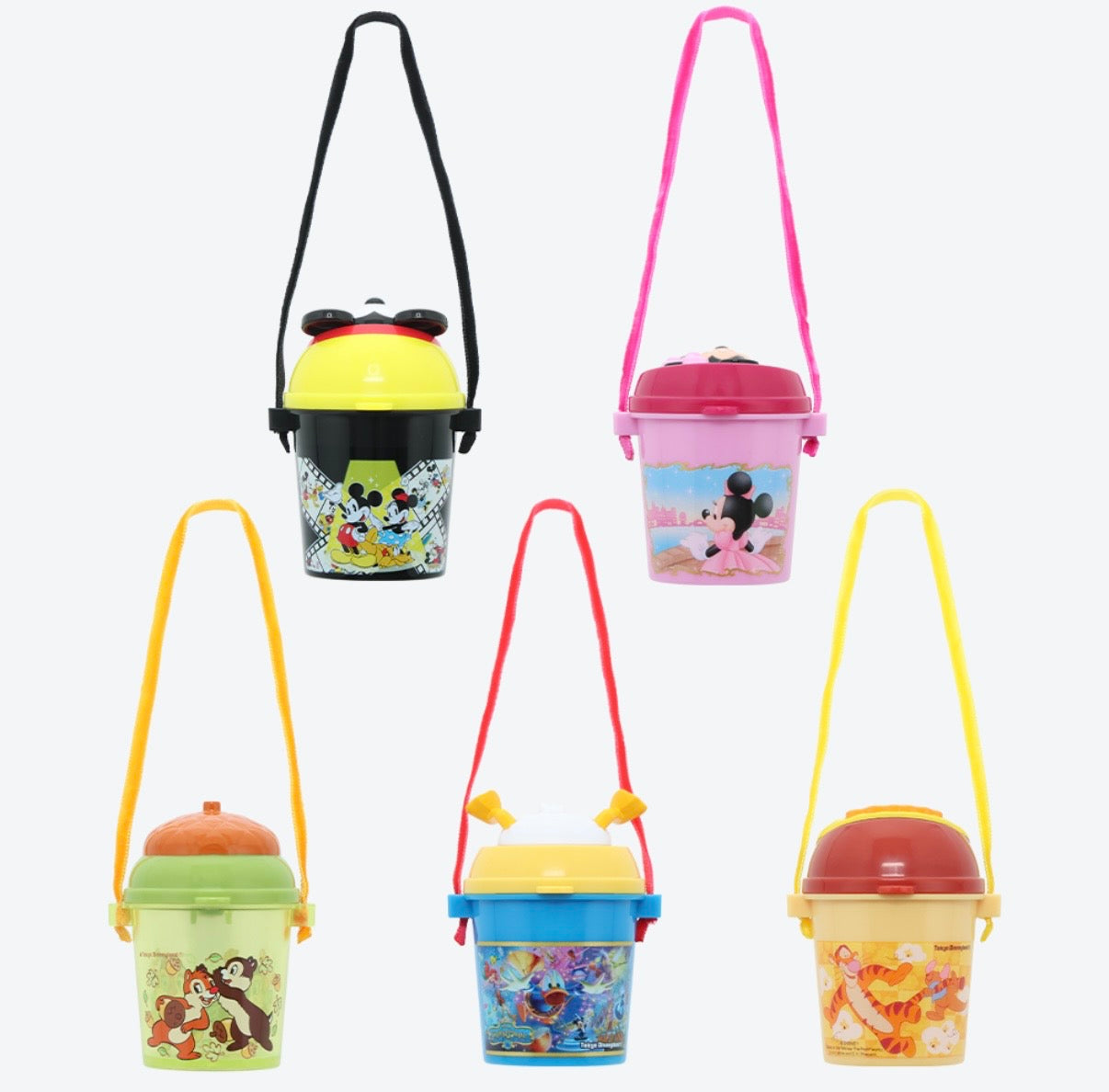 Tokyo Disney Resort - Capsule Toy Popcorn Bucket - Blind Bag / Keychain