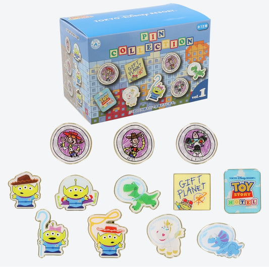 Tokyo Disney Resort - Toy Story - 12 Pin Collection - Vol 1
