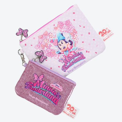 Tokyo Disney Resort - Funderful Disney Fan Club Limited - Minnie Mouse - Funderland Pal-Palooza Pouch Set
