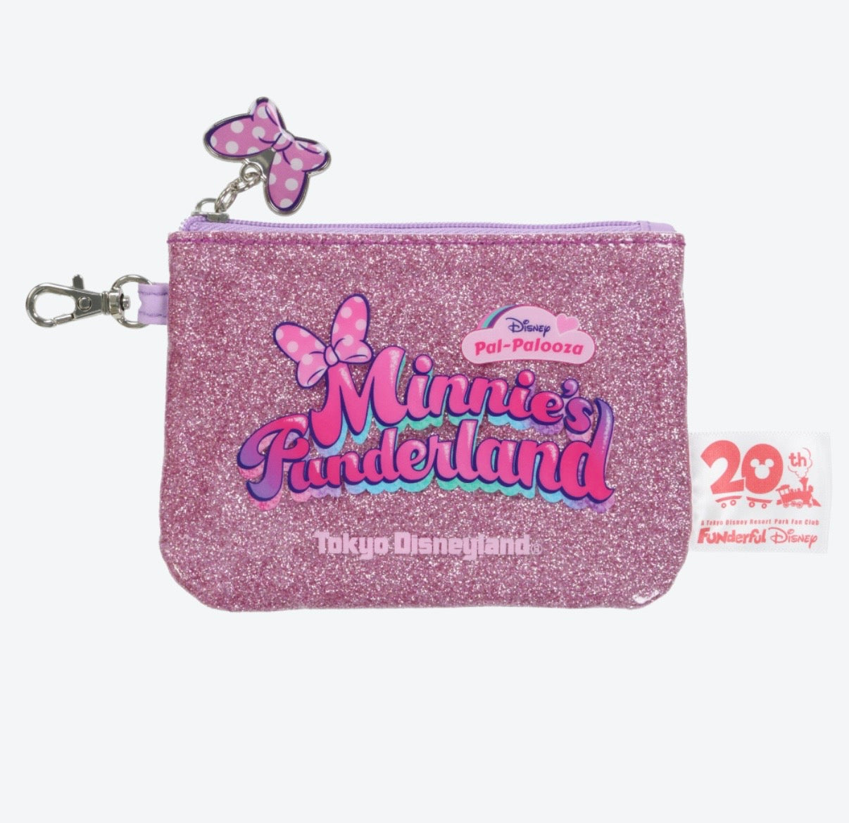 Tokyo Disney Resort - Funderful Disney Fan Club Limited - Minnie Mouse - Funderland Pal-Palooza Pouch Set