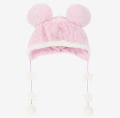 Tokyo Disney Resort - Pink Pompom - Mickey Mouse Fan Cap