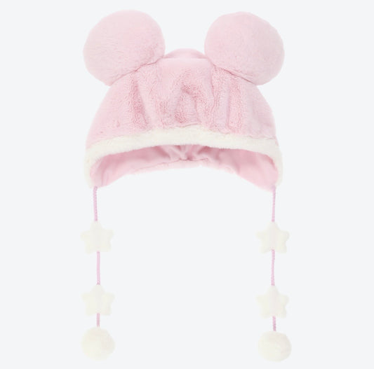 Tokyo Disney Resort - Pink Pompom - Mickey Mouse Fan Cap