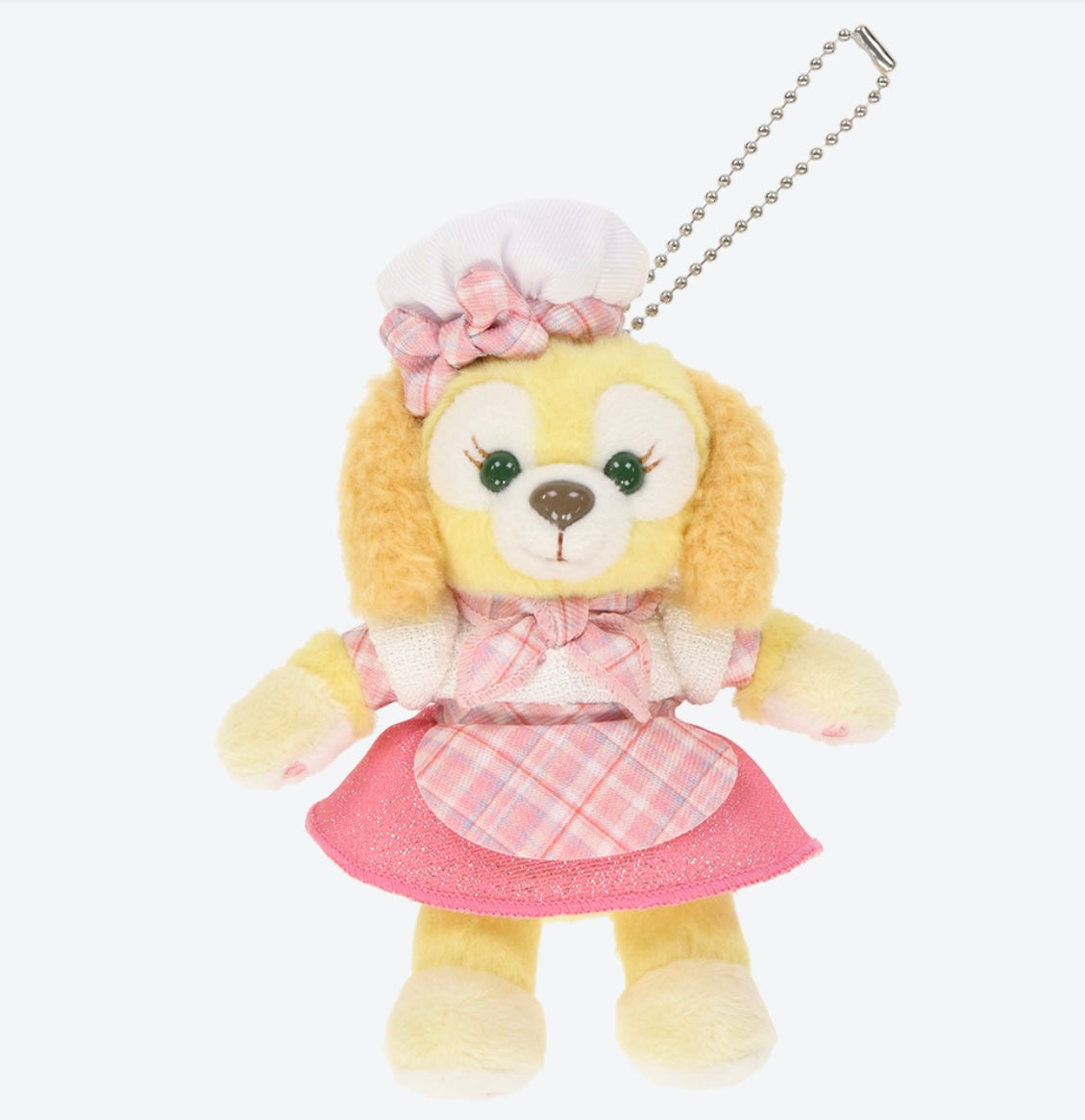 Disneysea Limited - Duffy & Friends - Cookie Ann - Plush Keychain (pink outfit)