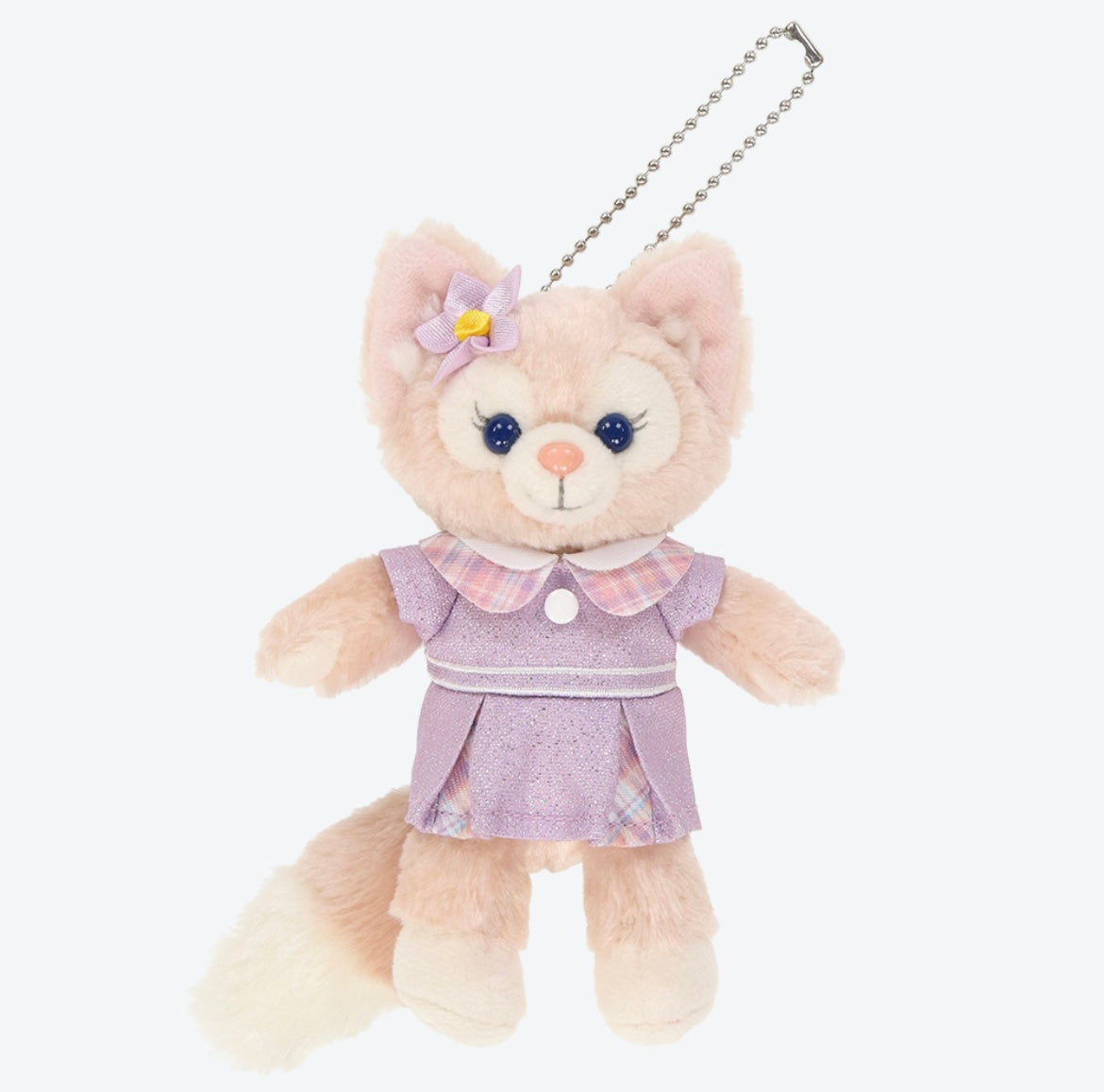 Disneysea Limited - Duffy & Friends - Lina Bell - Plush Keychain (purple outfit)