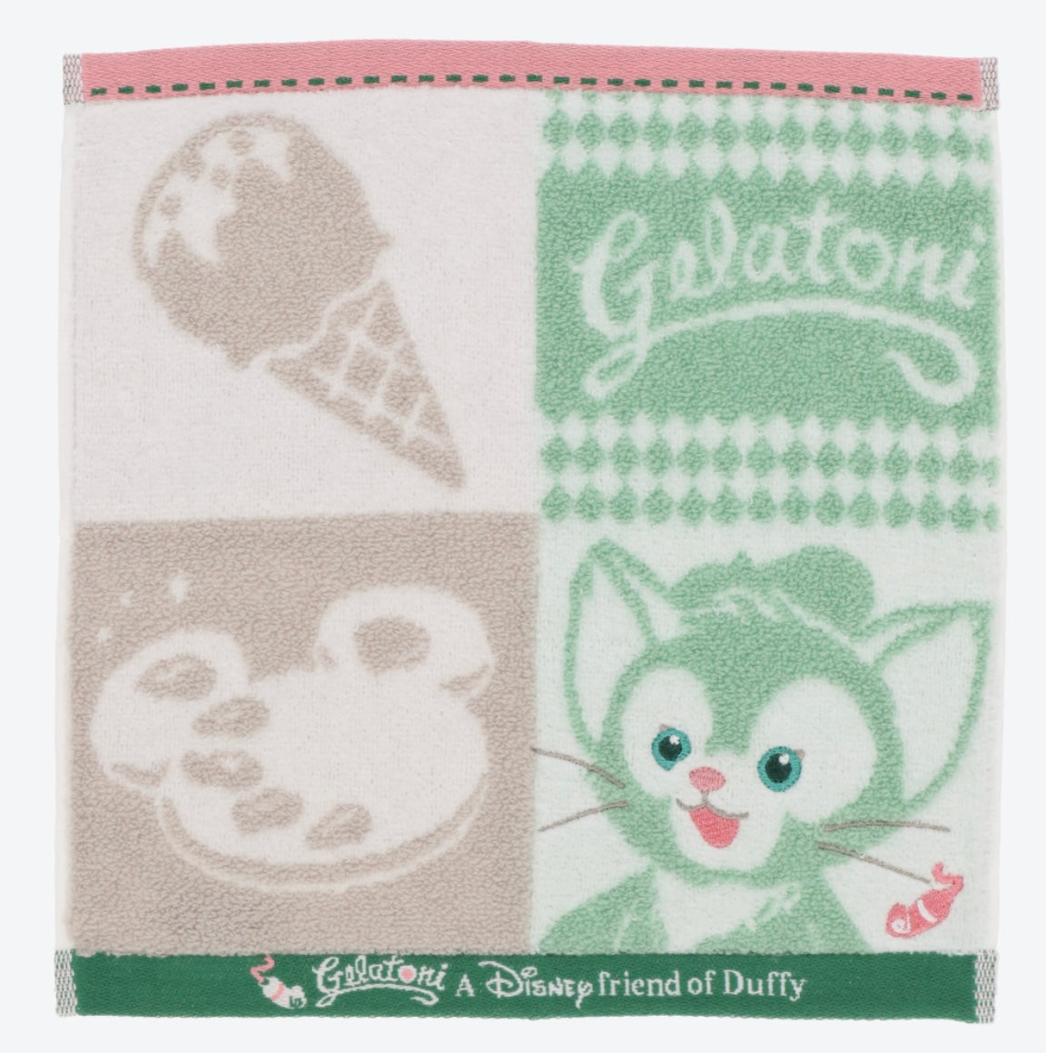 Disneysea Limited - Duffy & Friends - Gelatoni - Hand Towel
