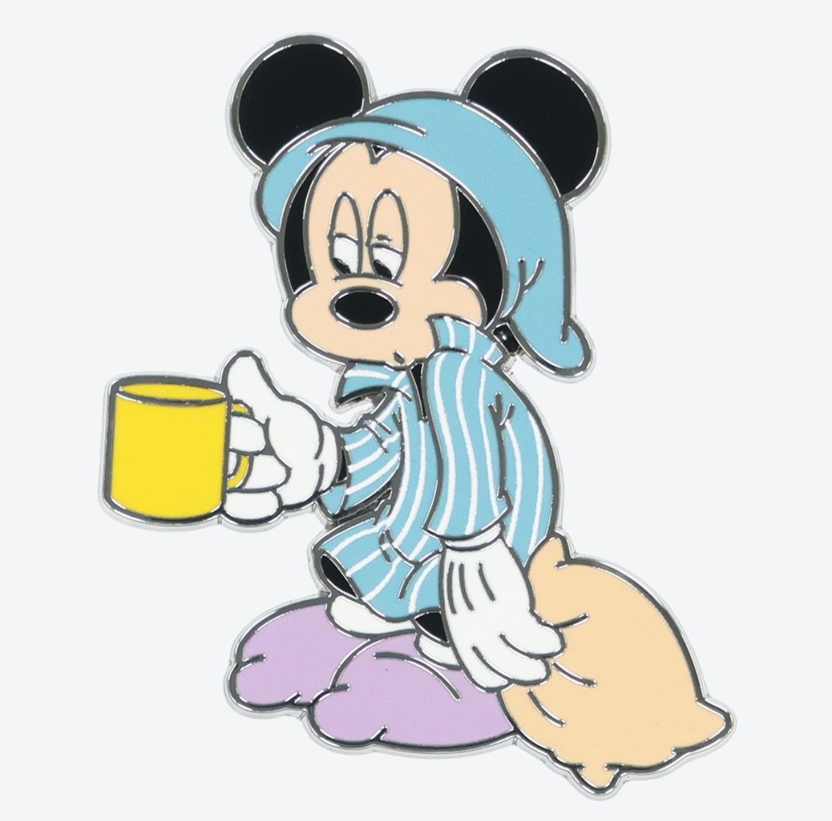 AUG 27 PREORDER - Tokyo Disney Resort - Mickey Mouse - Pajamas Pin