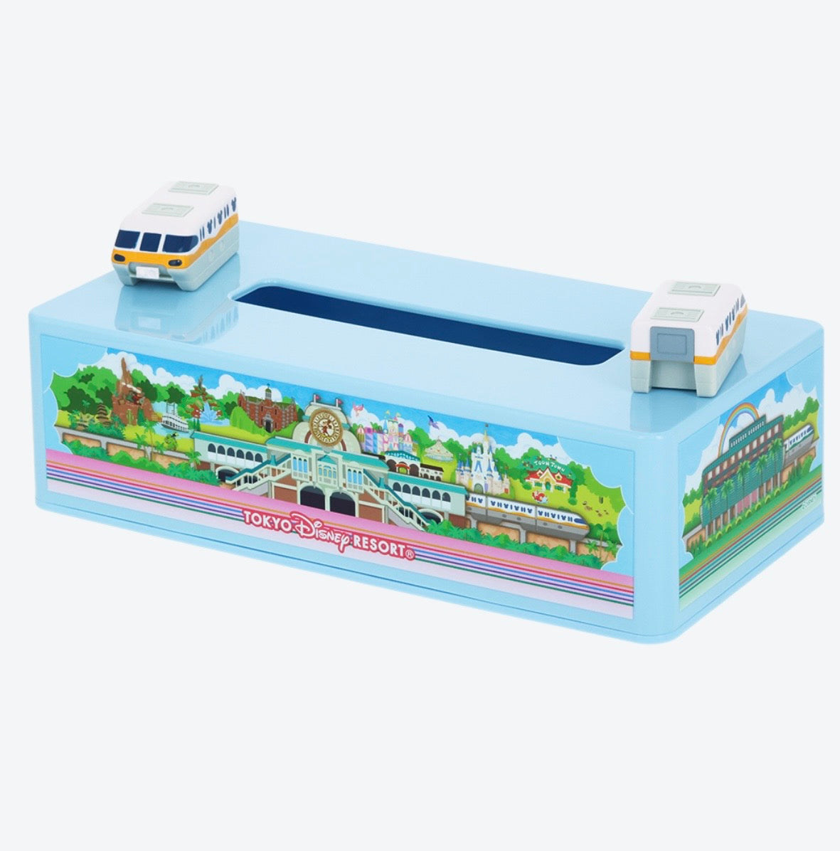 AUG 27 PREORDER - Tokyo Disney Resort - Disney Resort Line - Monorail Tissue Box Case