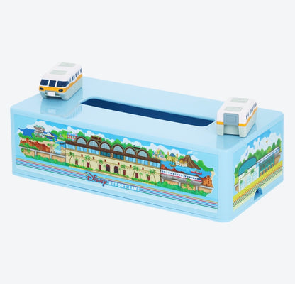 AUG 27 PREORDER - Tokyo Disney Resort - Disney Resort Line - Monorail Tissue Box Case