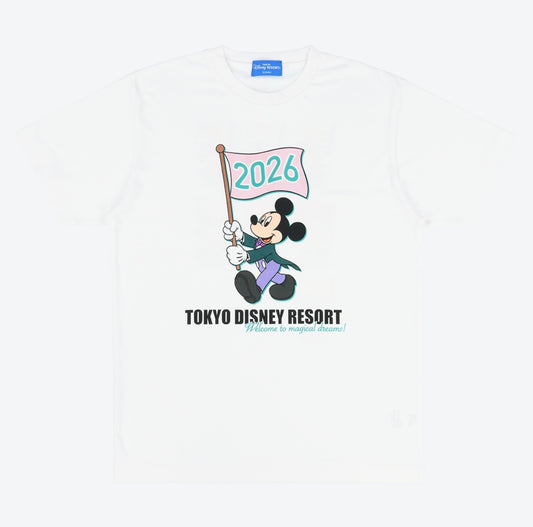 Tokyo Disney Resort - Disney Flags 2026 - Mickey Mouse - Unisex T-shirt