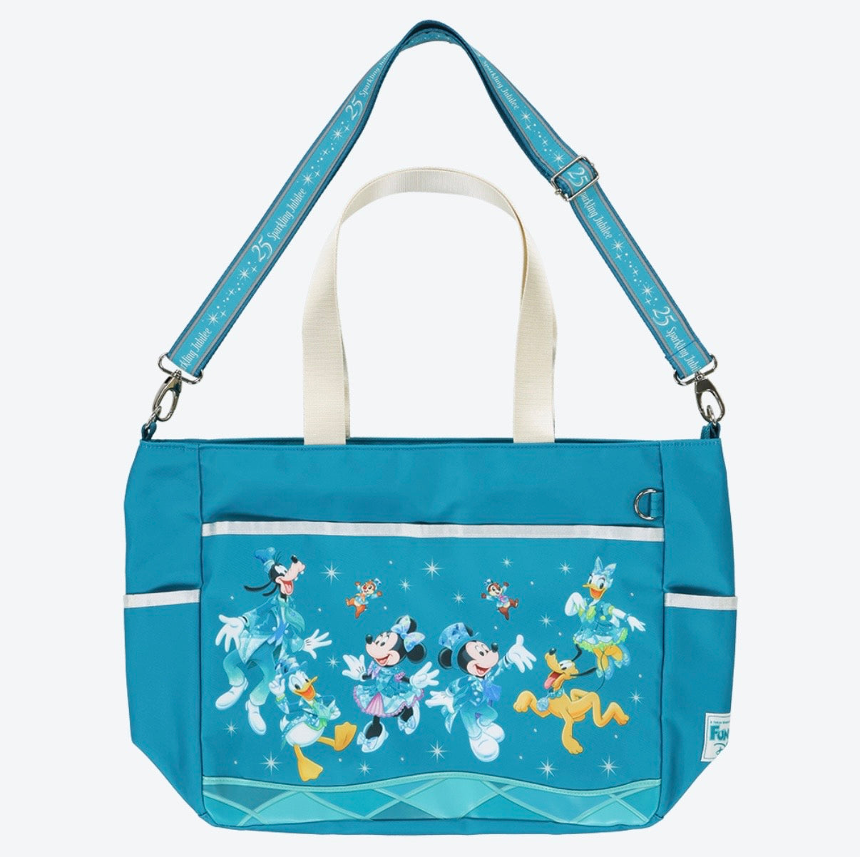 SEPT 4 PREORDER - Tokyo Disney Resort - Funderful Disney Fan Club Limited - Disneysea 25th Anniversary - Sparkling Jubilee Tote Bag