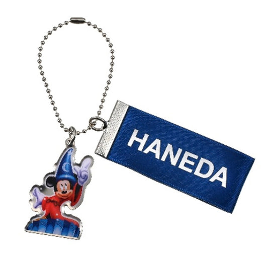 MID OCT PREORDER - Japan Disney Store - Disney Flagship Tokyo Japan Tour - Haneda Airport Pop Up - Fantasia Mickey - Keychain