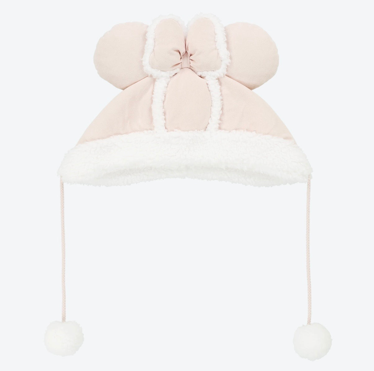 OCT 8 PREORDER - Tokyo Disney Resort - Fluffy Cream Winter - Minnie Ears Fan Cap